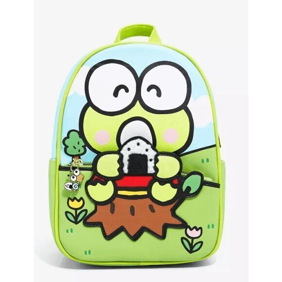Her Universe Keroppi Onigiri Mini Backpack - Picture 1 of 4